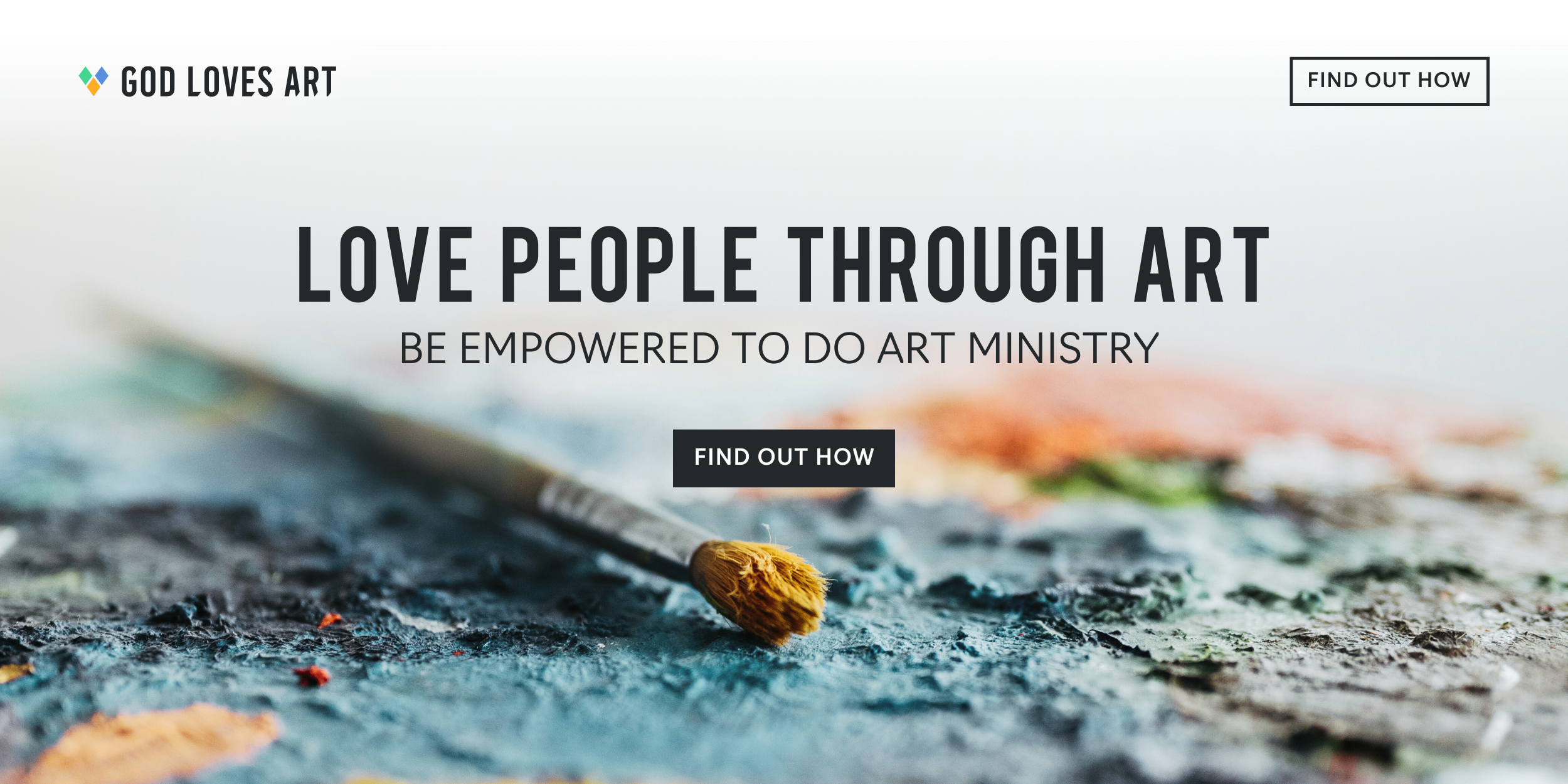 Love people through art. Be empowered to do art ministry. FInd out how.